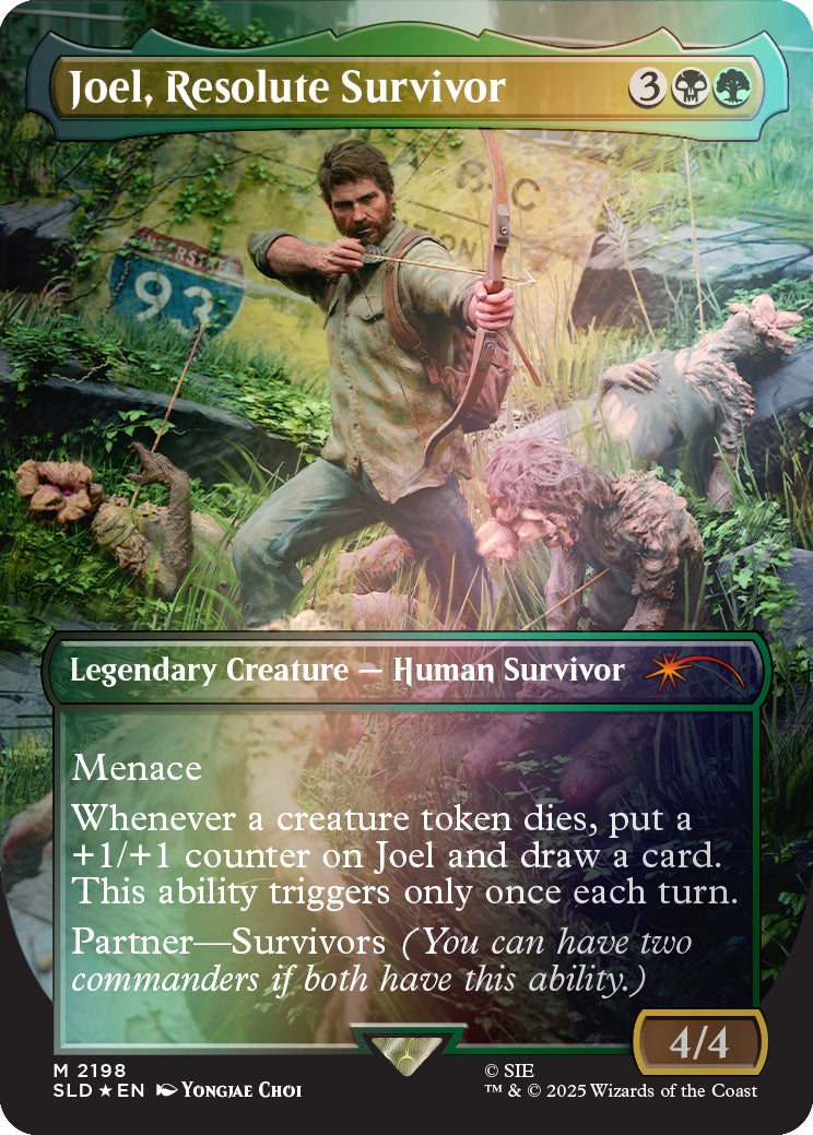 Magic: The Gathering TCG: Secret Lair x The Last of Us Part I - Rainbow Foil Edition Card Game Wizards of the Coast