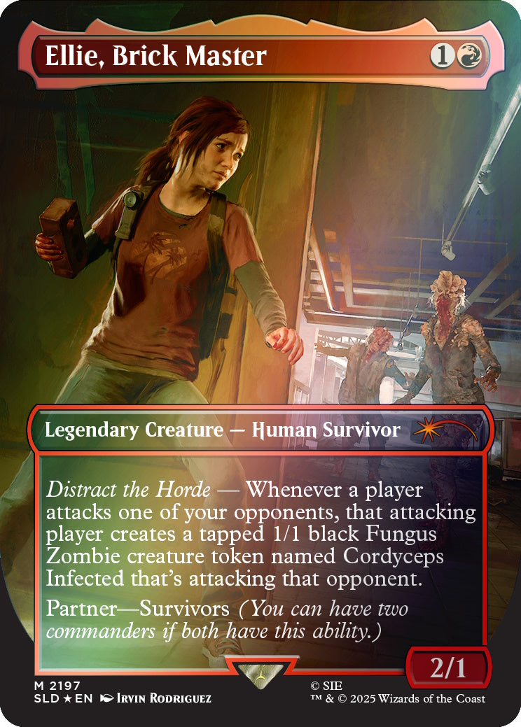 Magic: The Gathering TCG: Secret Lair x The Last of Us Part I - Rainbow Foil Edition Card Game Wizards of the Coast