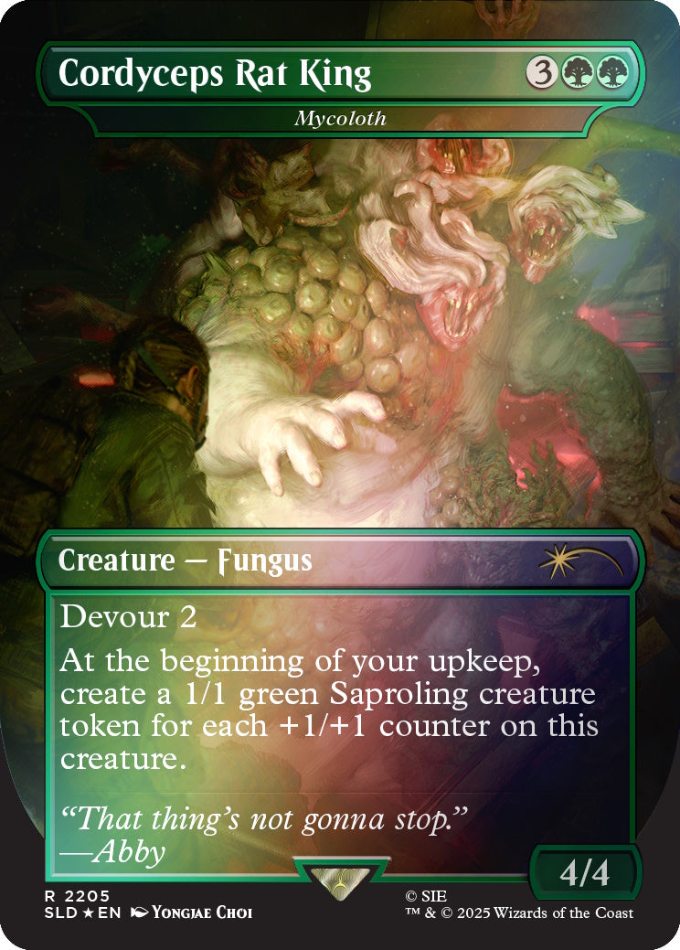 Magic: The Gathering TCG: Secret Lair x The Last of Us Part II - Rainbow Foil Edition Card Game Wizards of the Coast