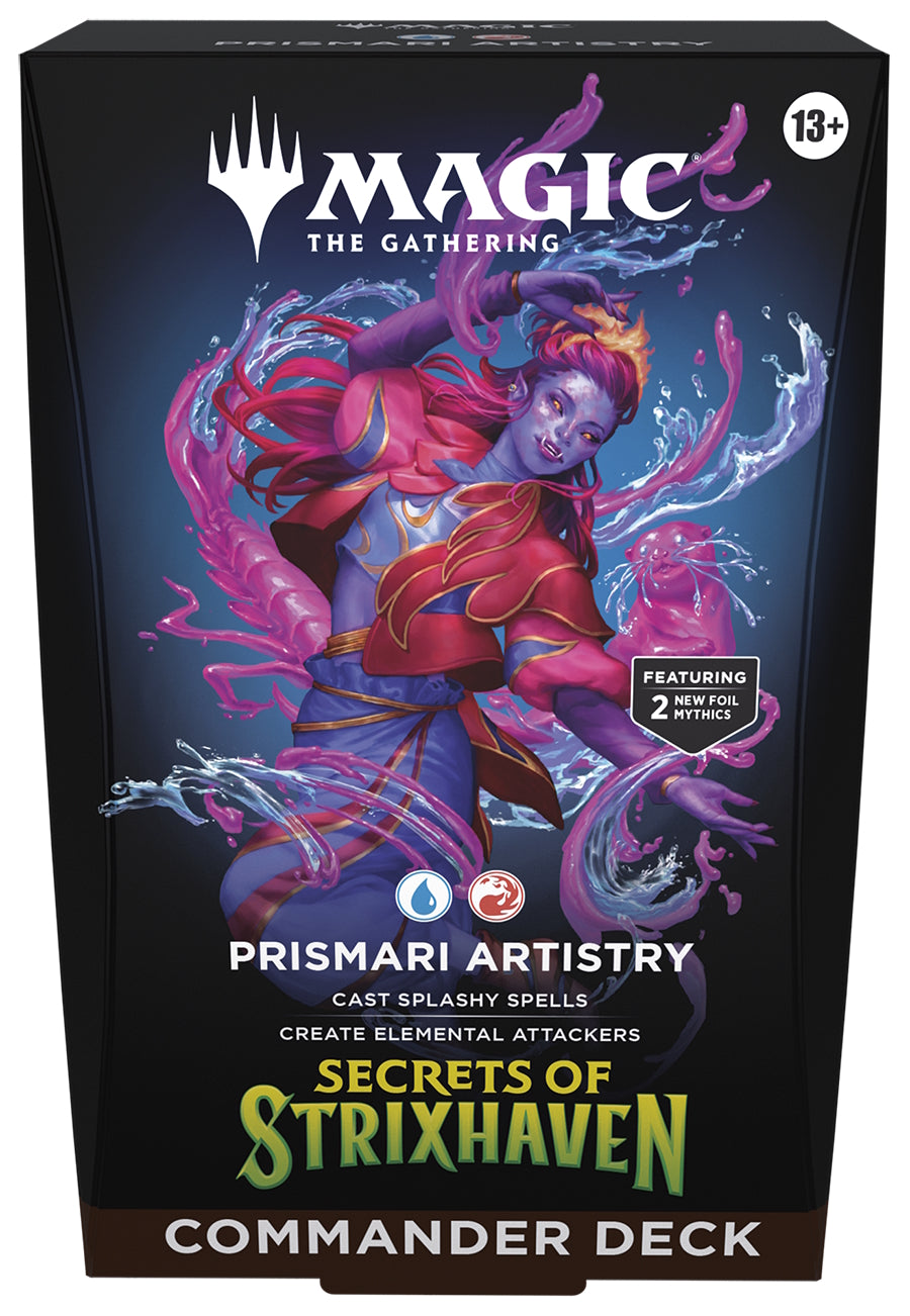 Magic: The Gathering TCG: Secrets of Strixhaven Commander Decks - Set of 5 Card Game Wizards of the Coast