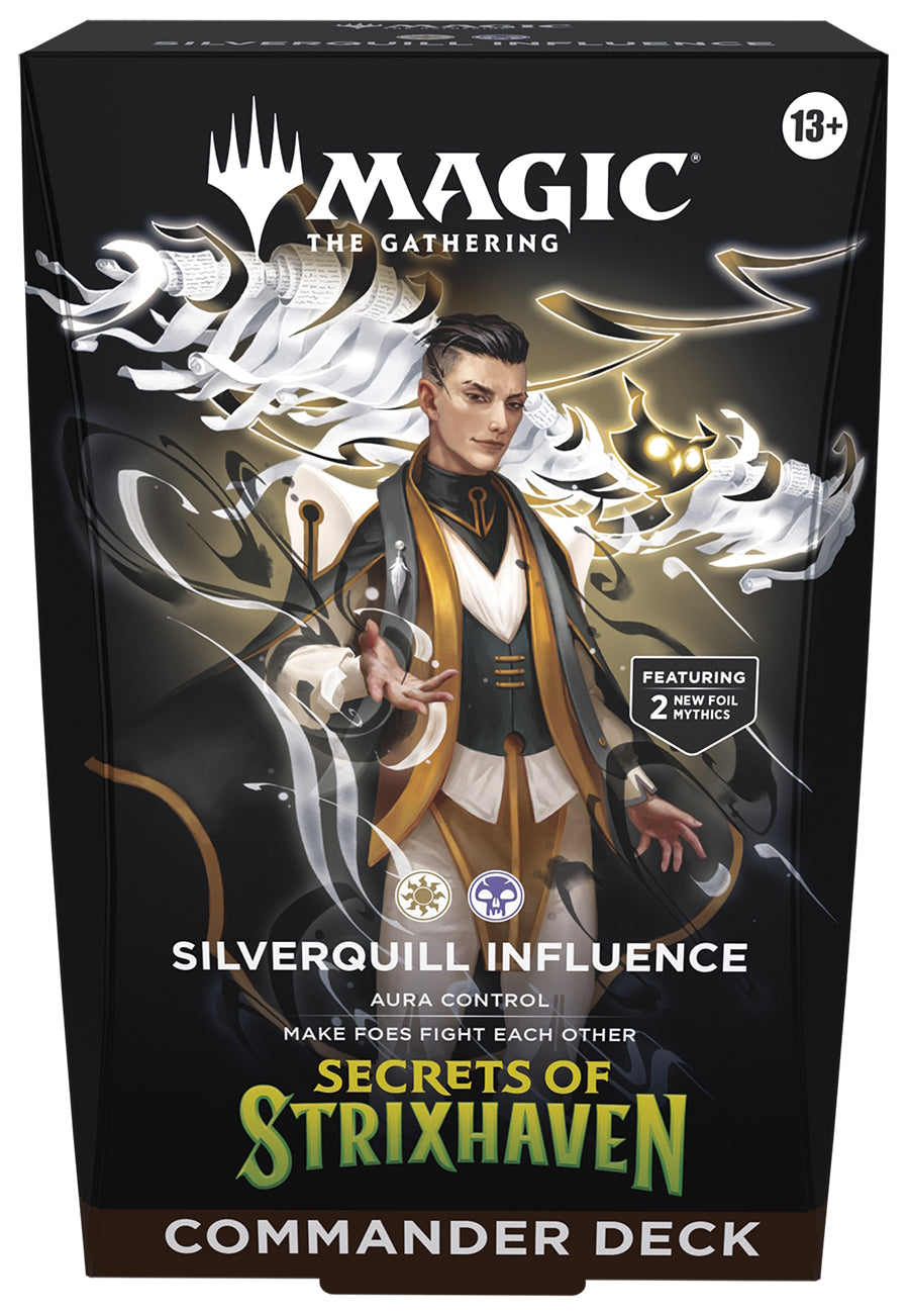 Magic: The Gathering TCG: Secrets of Strixhaven Commander Decks - Set of 5 Card Game Wizards of the Coast