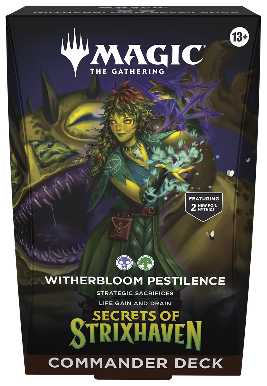 Magic: The Gathering TCG: Secrets of Strixhaven Commander Decks - Set of 5 Card Game Wizards of the Coast