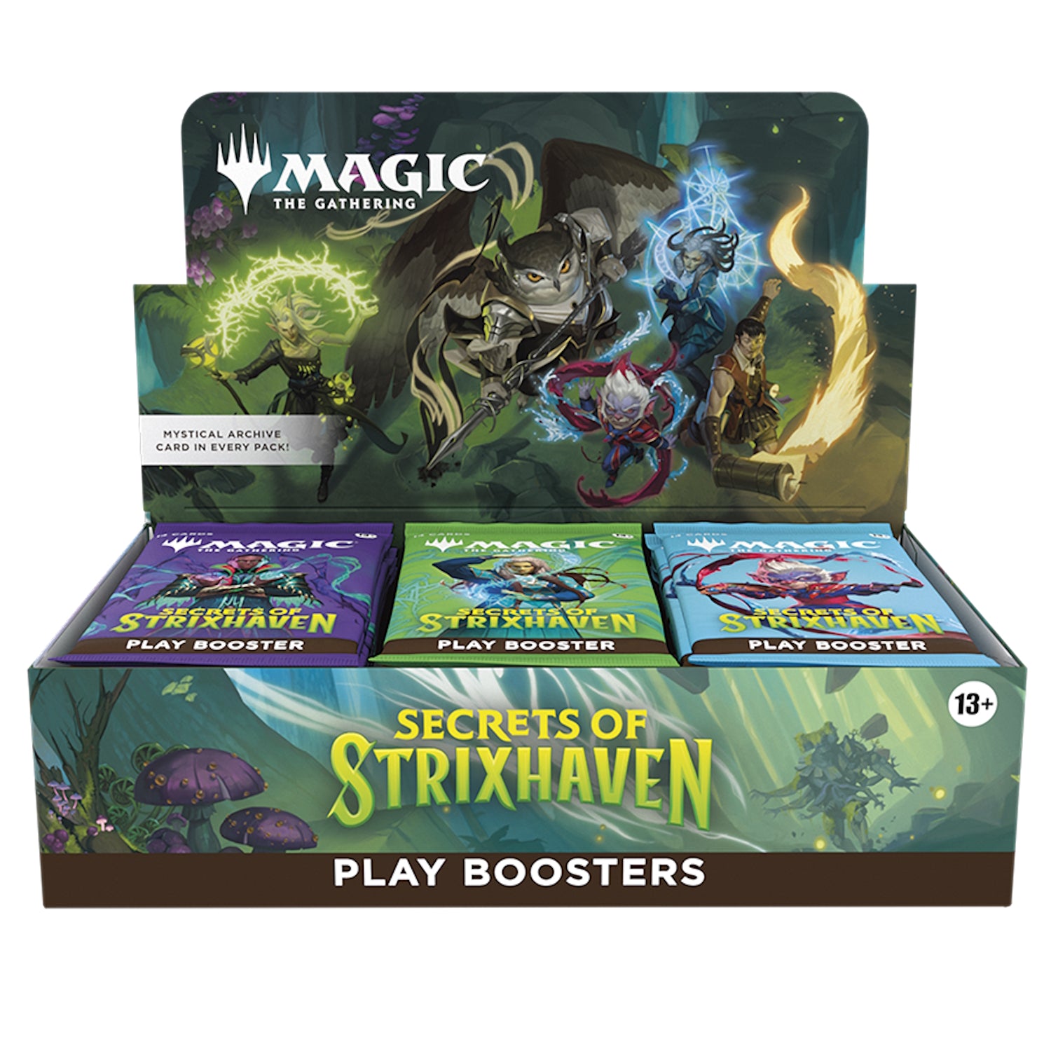 Magic The Gathering TCG: Secrets of Strixhaven Play Booster Box Card Game Wizards of the Coast