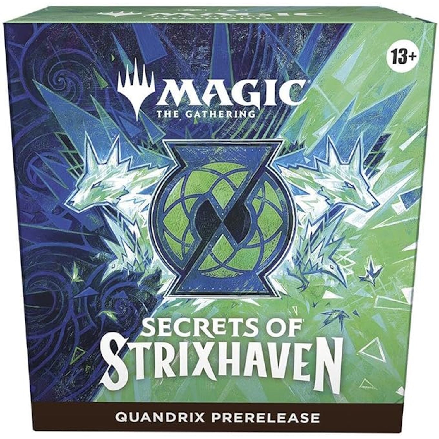 Magic: The Gathering TCG: Secrets of Strixhaven Prerelease Kit - Quandrix (6 Packs and 1 Promo) Card Game Wizards of the Coast