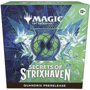 Magic: The Gathering TCG: Secrets of Strixhaven Prerelease Kit - Quandrix (6 Packs and 1 Promo) Card Game Wizards of the Coast