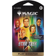 Magic: The Gathering TCG: Star Trek Sleeved Play Booster Pack Card Game Wizards of the Coast