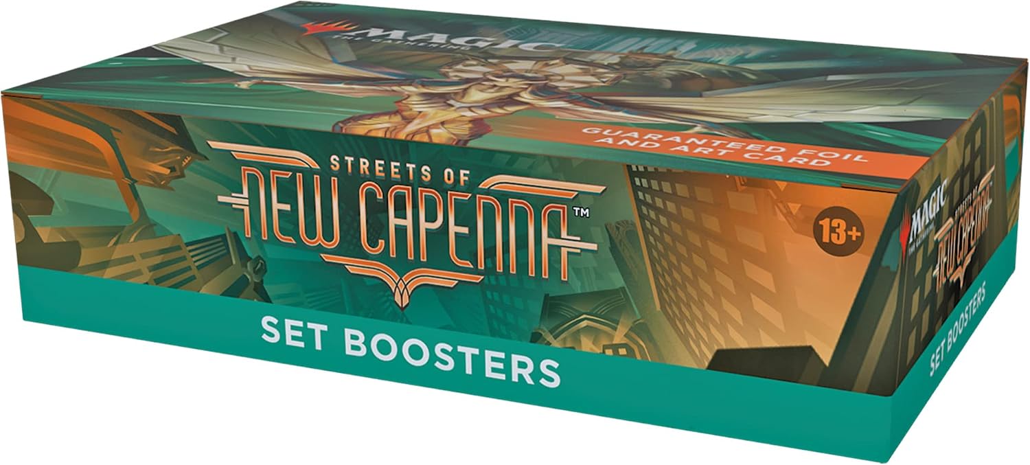 Magic: The Gathering TCG: Streets of New Capenna Set Booster Box Card Game Wizards of the Coast