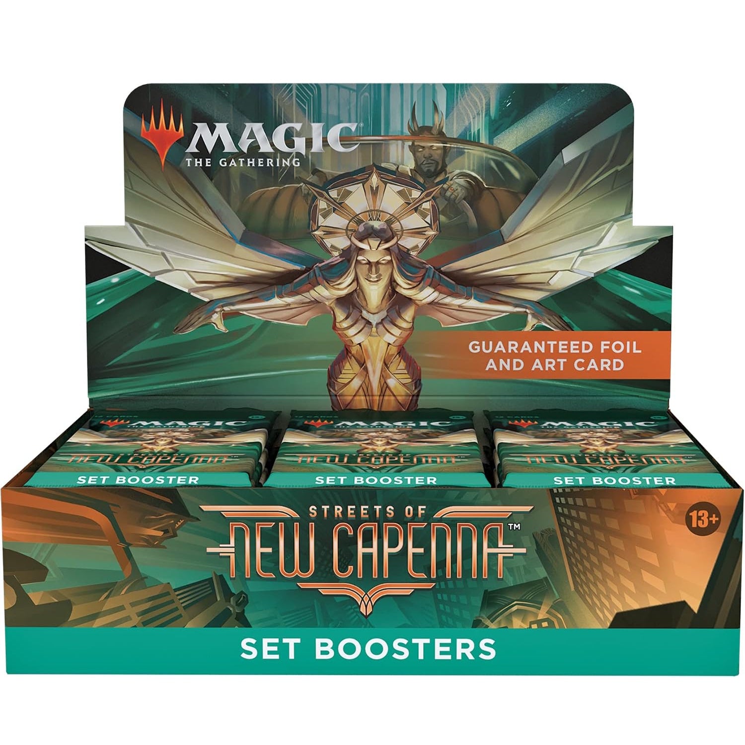 Magic: The Gathering TCG: Streets of New Capenna Set Booster Box Card Game Wizards of the Coast