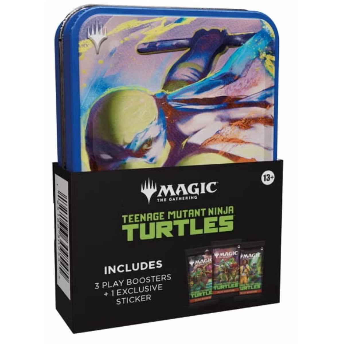 Magic The Gathering TCG: Teenage Mutant Ninja Turtles Universes Beyond Tin Collection Card Game Wizards of the Coast