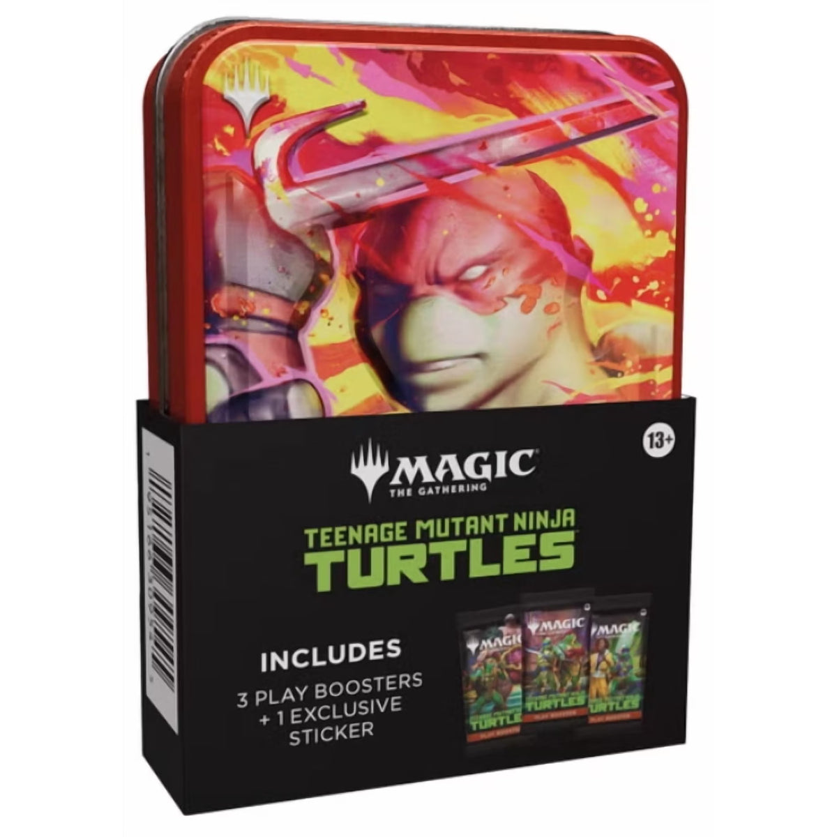 Magic The Gathering TCG: Teenage Mutant Ninja Turtles Universes Beyond Tin Collection Card Game Wizards of the Coast