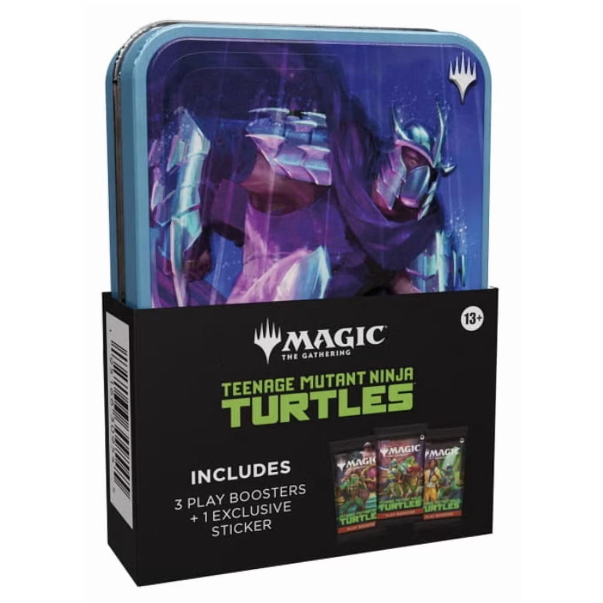 Magic The Gathering TCG: Teenage Mutant Ninja Turtles Universes Beyond Tin Collection Card Game Wizards of the Coast