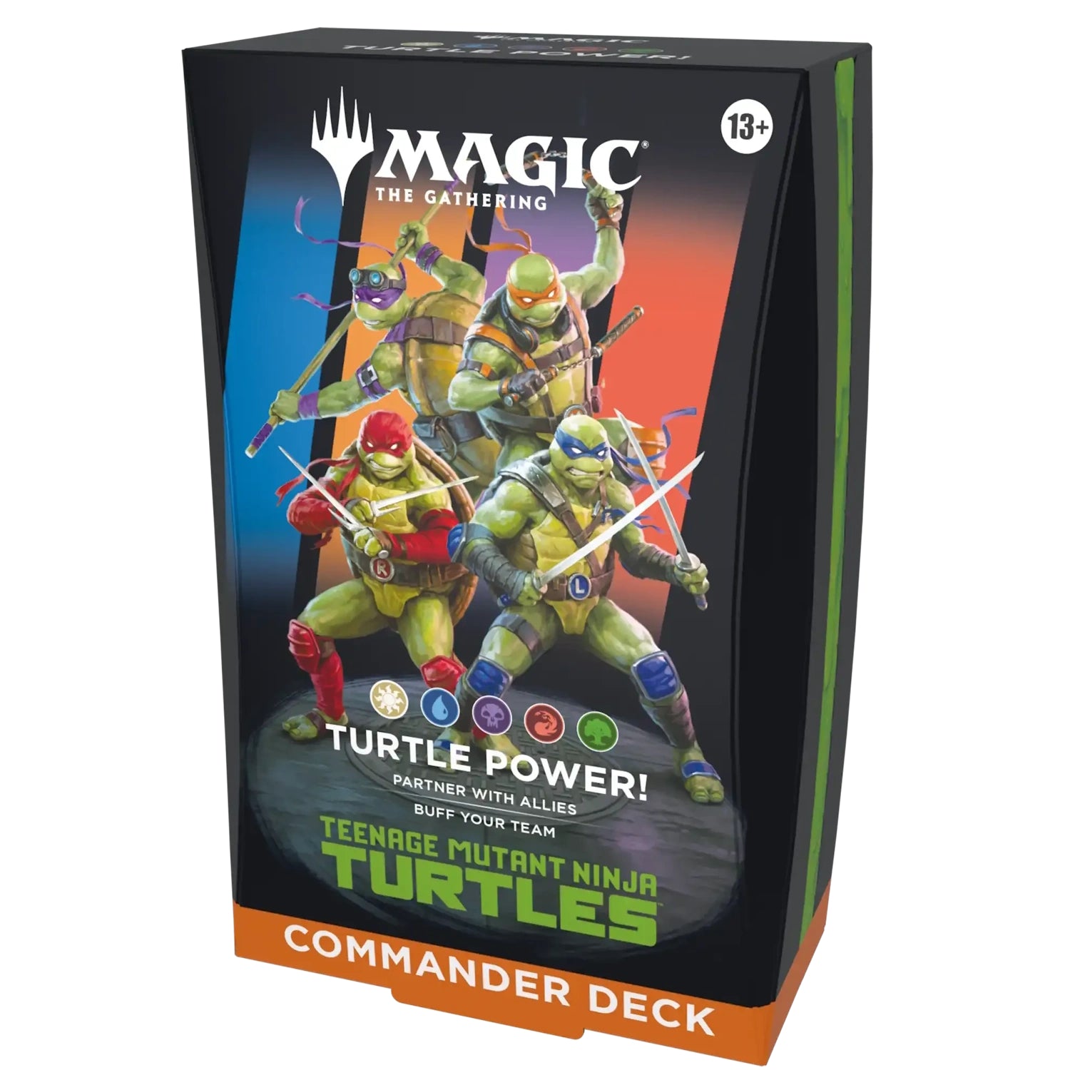 Magic: The Gathering TCG: Teenage Mutant Ninja Turtles: Commander Deck - Turtle Power! Card Game Wizards of the Coast