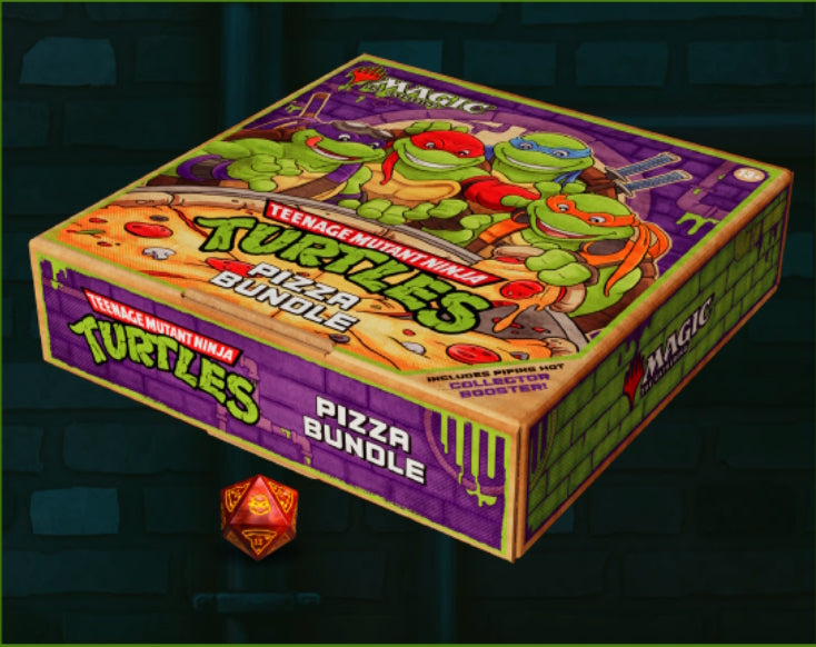 Magic: The Gathering TCG: Teenage Mutant Ninja Turtles: Pizza Bundle Card Game Wizards of the Coast