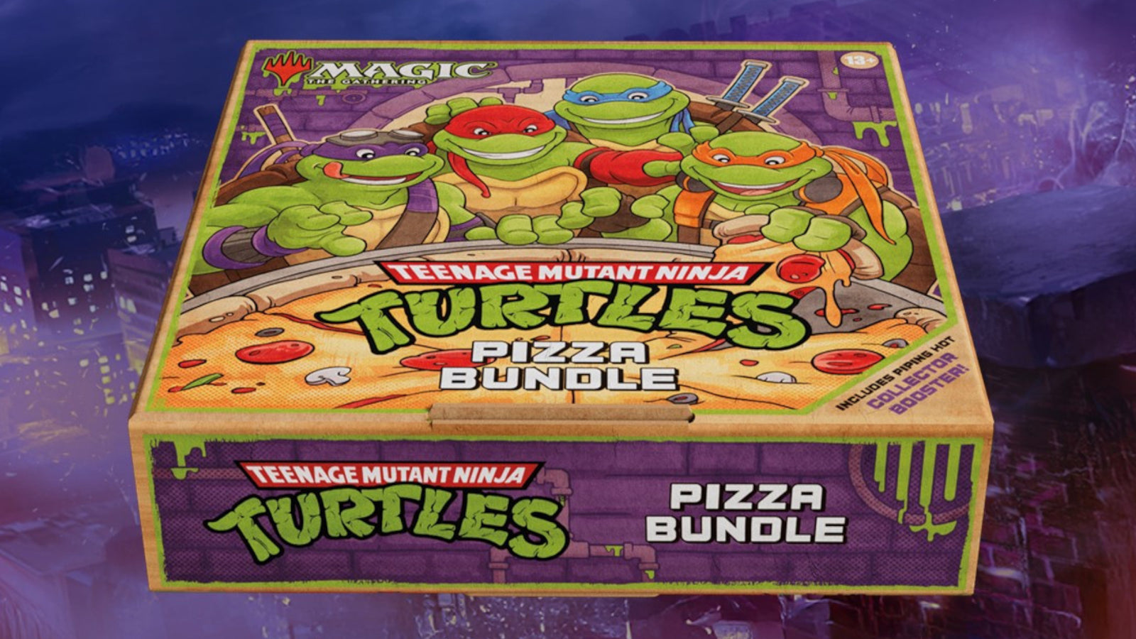 Magic: The Gathering TCG: Teenage Mutant Ninja Turtles: Pizza Bundle Card Game Wizards of the Coast