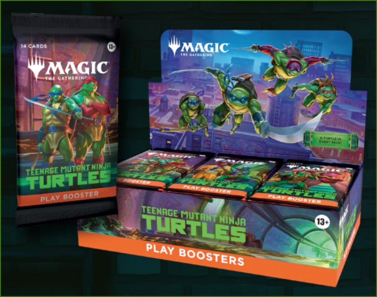 Magic: The Gathering TCG: Teenage Mutant Ninja Turtles: Play Booster Box - 30 Packs Card Game Wizards of the Coast