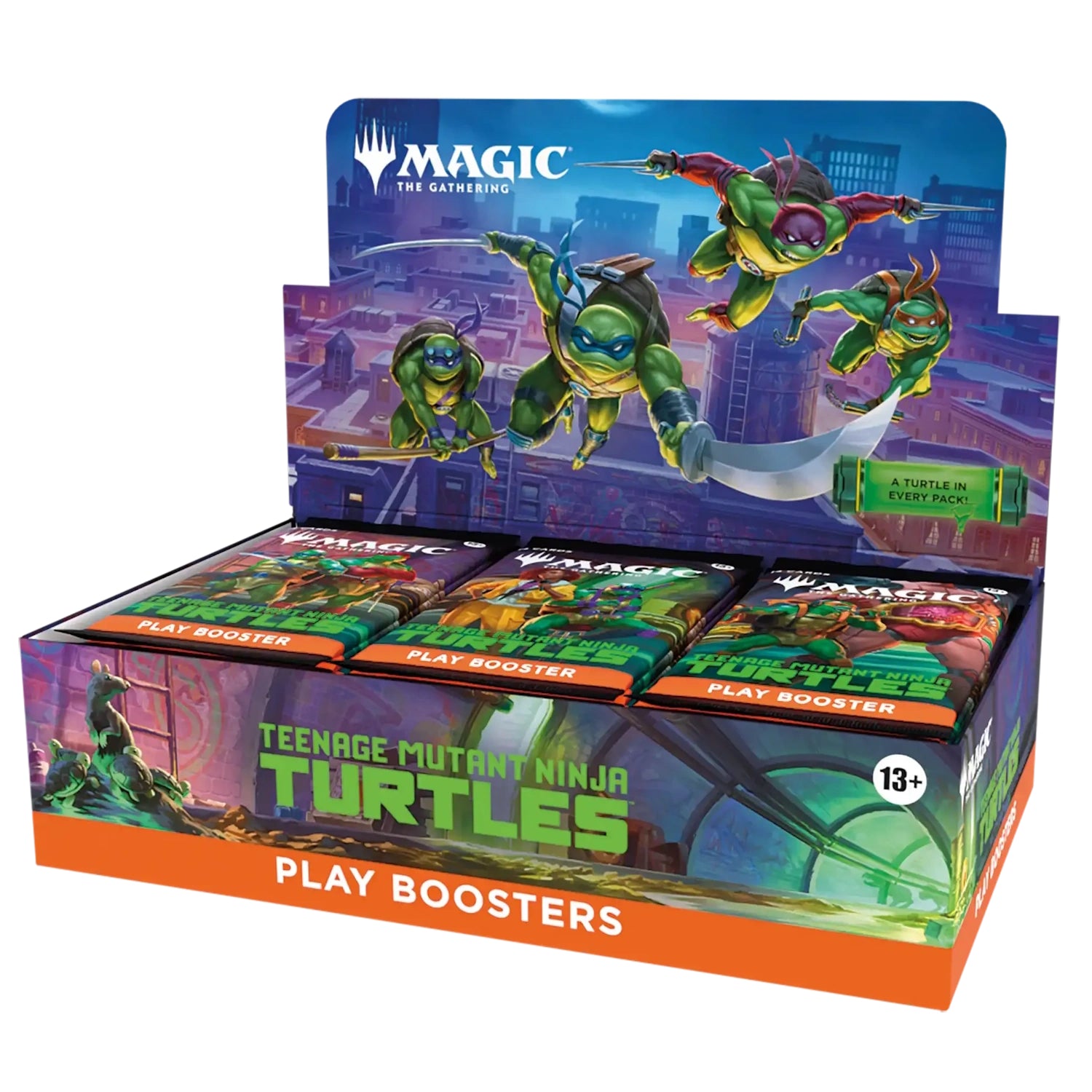 Magic: The Gathering TCG: Teenage Mutant Ninja Turtles: Play Booster Box - 30 Packs Card Game Wizards of the Coast