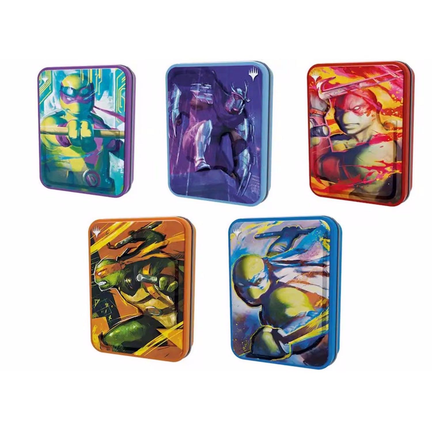 Magic: The Gathering TCG: Teenage Mutant Ninja Turtles Tins Display Box (10 Tins) Card Game Wizards of the Coast