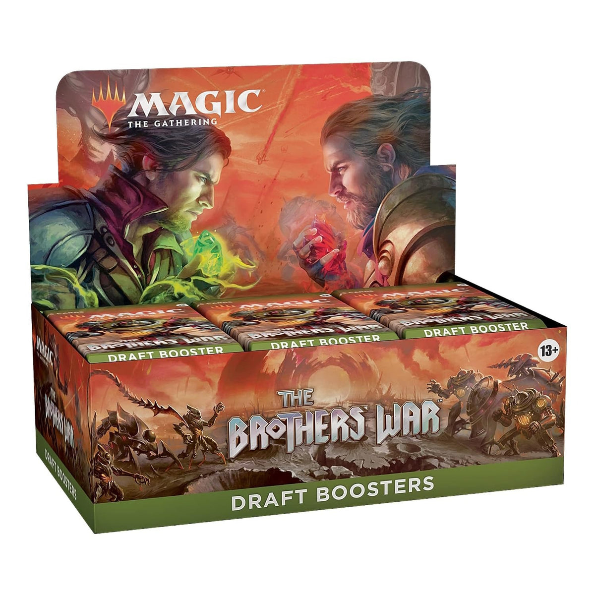 Magic: The Gathering TCG: The Brother's War Draft Booster Box Card Game Wizards of the Coast