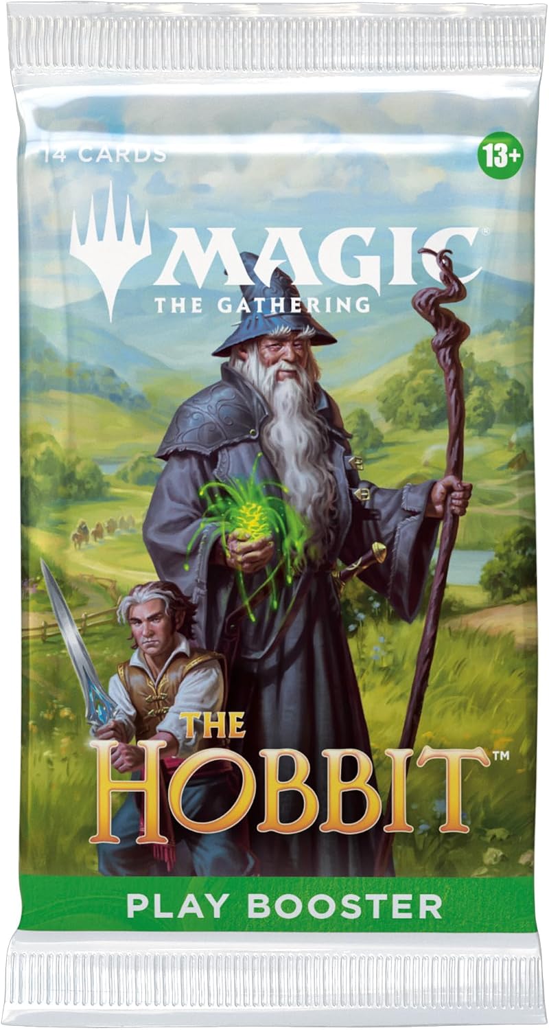 Magic: The Gathering TCG: The Hobbit Sleeved Play Booster Pack Card Game Wizards of the Coast