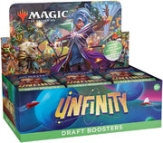 Magic: The Gathering TCG: Unfinity Draft Booster Box Trading Cards Wizards of the Coast