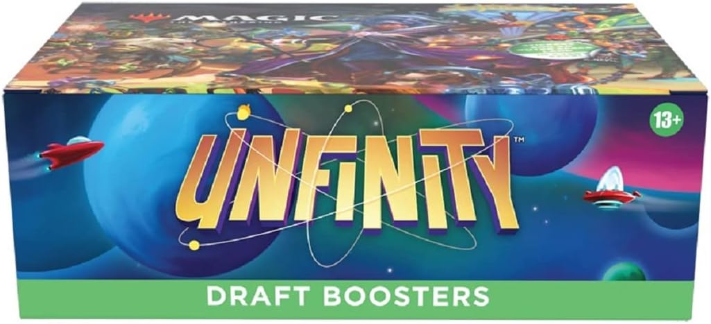 Magic: The Gathering TCG: Unfinity Draft Booster Box Trading Cards Wizards of the Coast