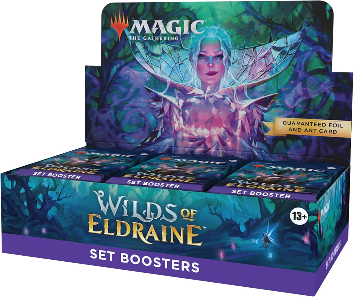 Magic: The Gathering TCG: Wilds of Eldraine Set Booster Box - 30 Packs Card Game Wizards of the Coast