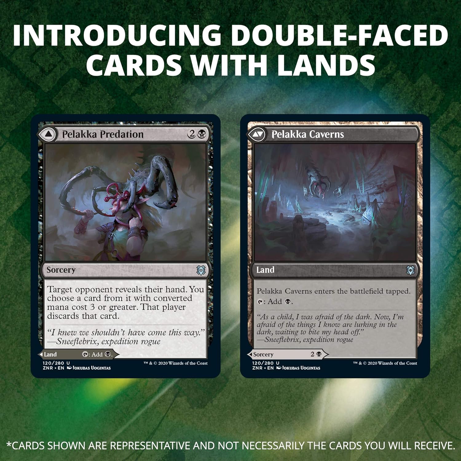 Magic: The Gathering TCG: Zendikar Rising Draft Booster Box Trading Cards Wizards of the Coast