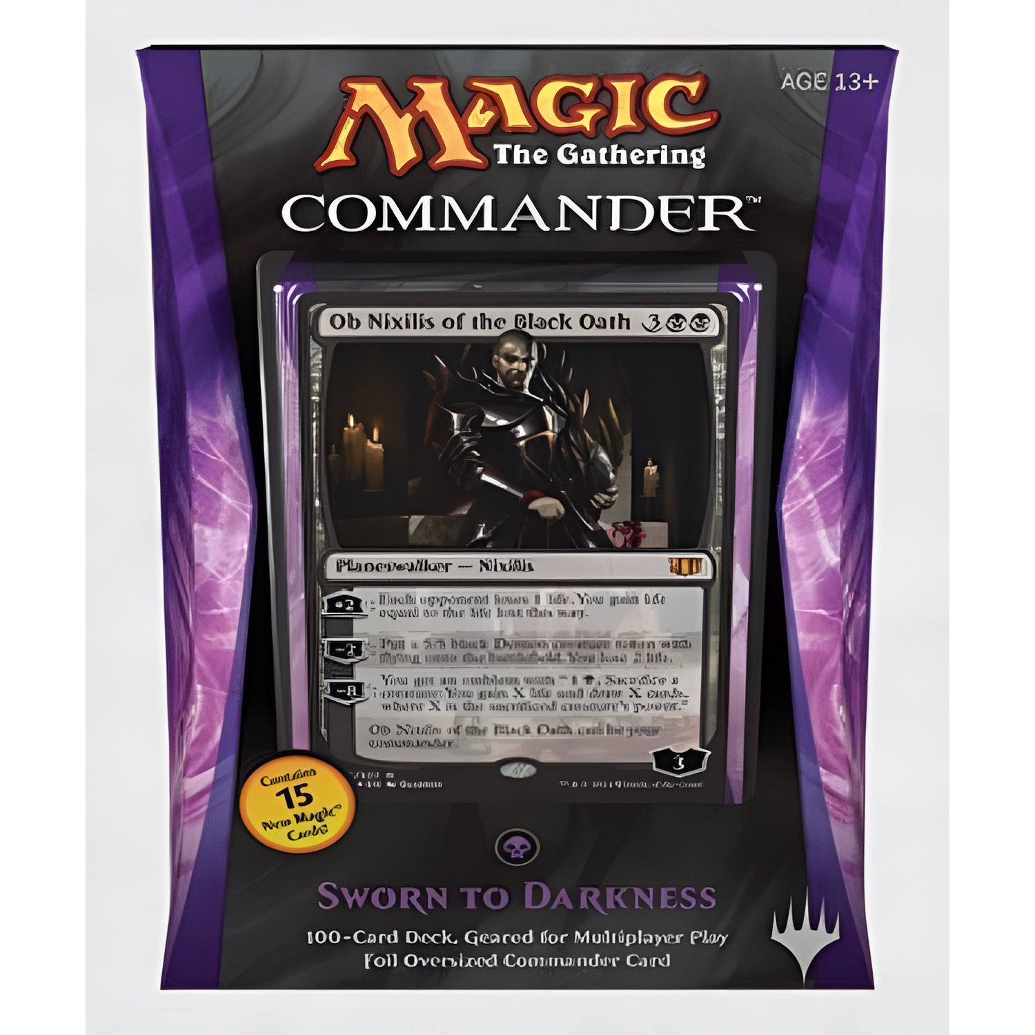 Magic: The Gathering TCG: 2014 Commander Sworn to Darkness Deck Card Game Wizards of the Coast