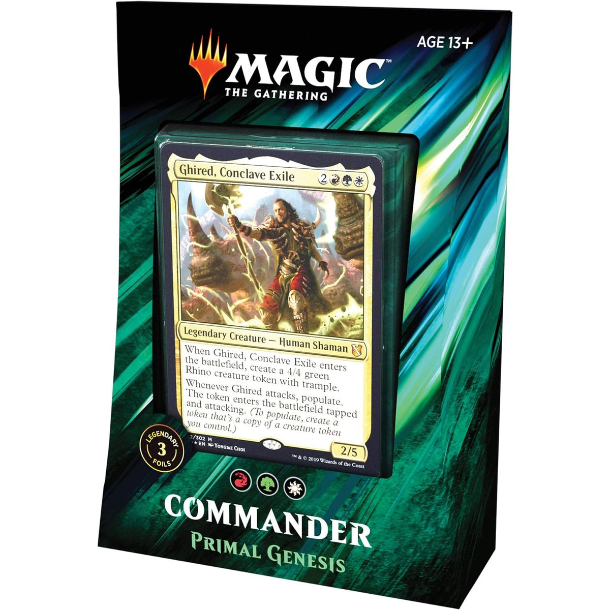Magic: The Gathering TCG: Commander 2019 - Set of 4 Card Game Wizards of the Coast
