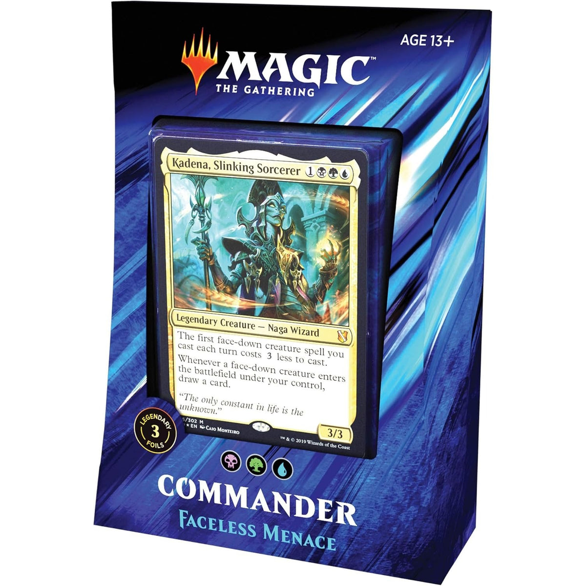 Magic: The Gathering TCG: Commander 2019 - Set of 4 Card Game Wizards of the Coast