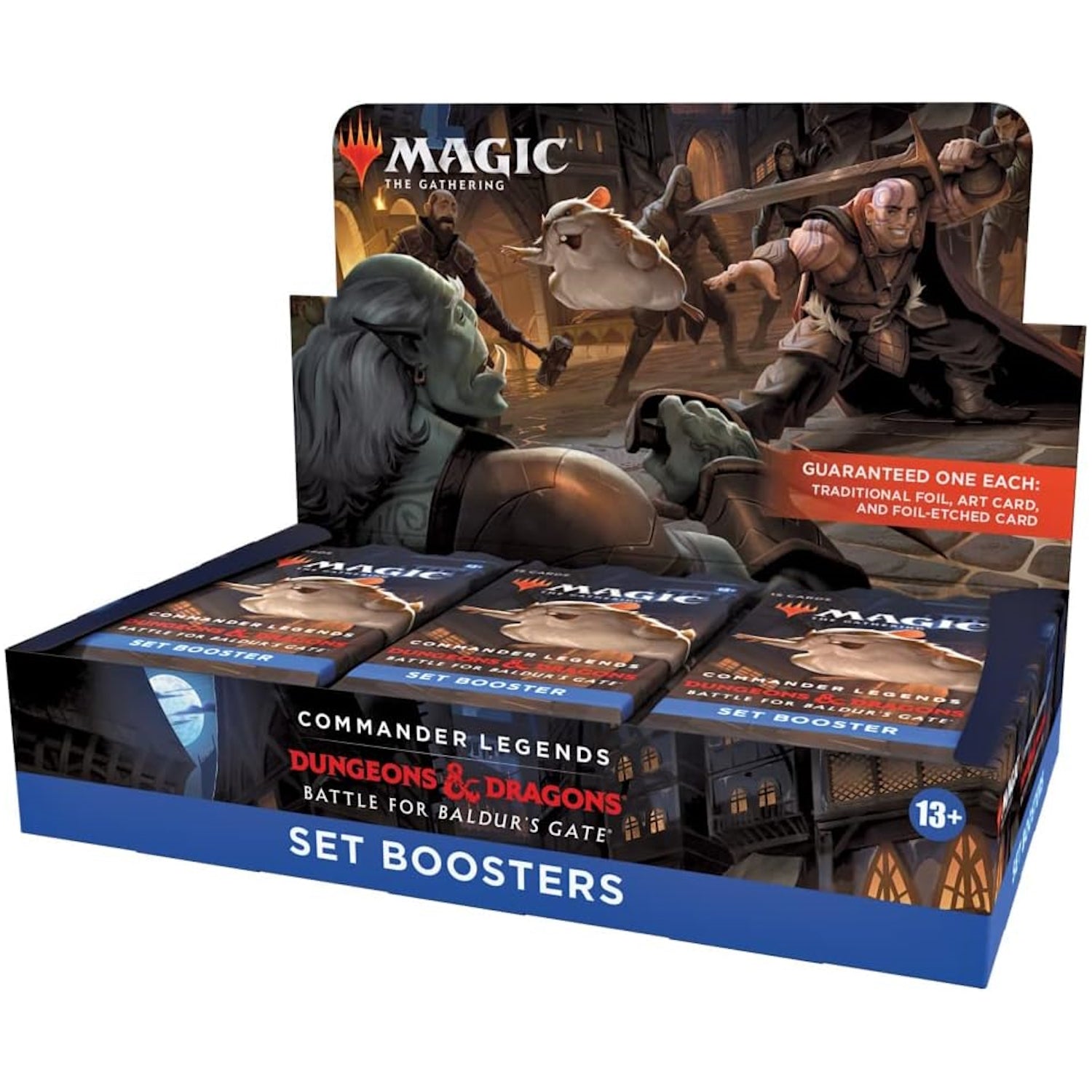 Magic: The Gathering TCG: Commander Legends Battle for Baldur's Gate Set Booster Box - 18 Packs Card Game Wizards of the Coast