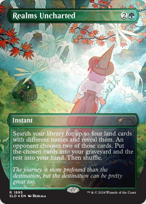 Magic: The Gathering TCG: Secret Lair Adventures of the Little Witch - Foil Card Game Wizards of the Coast