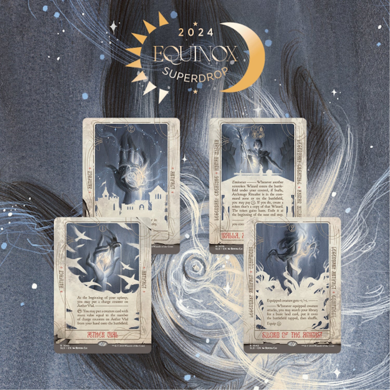 Magic: The Gathering TCG: Secret Lair Artist Series: Rovina Cai - Rainbow Foil Card Game Wizards of the Coast