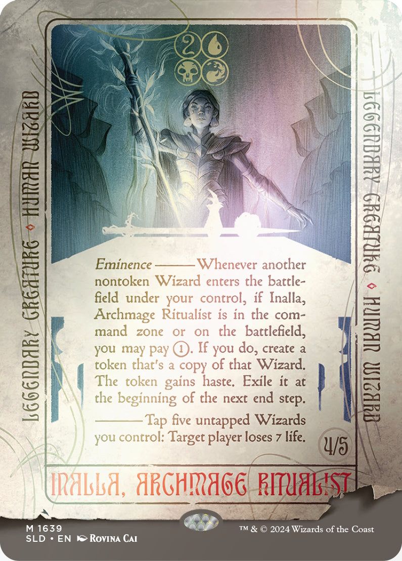 Magic: The Gathering TCG: Secret Lair Artist Series: Rovina Cai - Rainbow Foil Card Game Wizards of the Coast