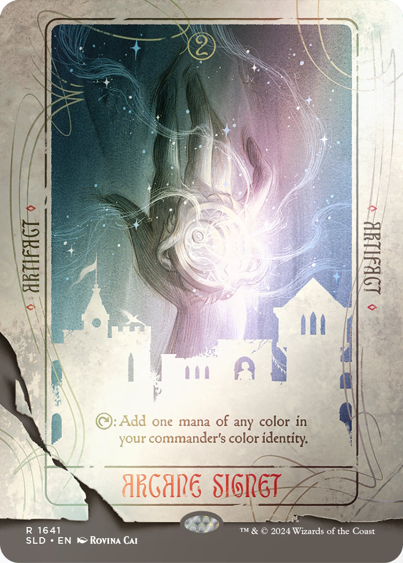 Magic: The Gathering TCG: Secret Lair Artist Series: Rovina Cai - Rainbow Foil Card Game Wizards of the Coast