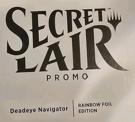 Magic: The Gathering TCG: Secret Lair - Deadeye Navigator - Rainbow Foil Card Game Wizards of the Coast