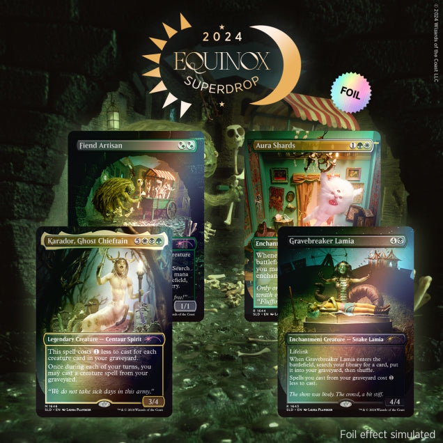 Magic: The Gathering TCG: Secret Lair Diabolical Dioramas - Rainbow Foil Card Game Wizards of the Coast