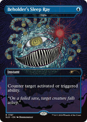 Magic: The Gathering TCG: Secret Lair - Dungeons and Dragons: Death is in the Eyes of the Beholder 1 - Foil Card Game Wizards of the Coast