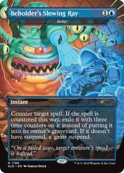 Magic: The Gathering TCG: Secret Lair - Dungeons and Dragons: Death is in the Eyes of the Beholder 1 - Foil Card Game Wizards of the Coast