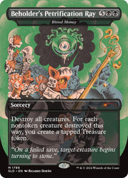 Magic: The Gathering TCG: Secret Lair - Dungeons and Dragons: Death is in the Eyes of the Beholder 1 - Foil Card Game Wizards of the Coast