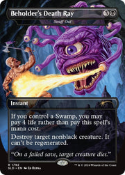 Magic: The Gathering TCG: Secret Lair - Dungeons and Dragons: Death is in the Eyes of the Beholder 2 - Foil Card Game Wizards of the Coast