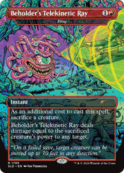 Magic: The Gathering TCG: Secret Lair - Dungeons and Dragons: Death is in the Eyes of the Beholder 2 - Foil Card Game Wizards of the Coast