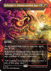 Magic: The Gathering TCG: Secret Lair - Dungeons and Dragons: Death is in the Eyes of the Beholder 2 - Foil Card Game Wizards of the Coast