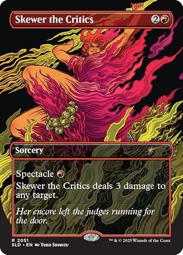 Magic: The Gathering TCG: Secret Lair Everything is on Fire Card Game Wizards of the Coast