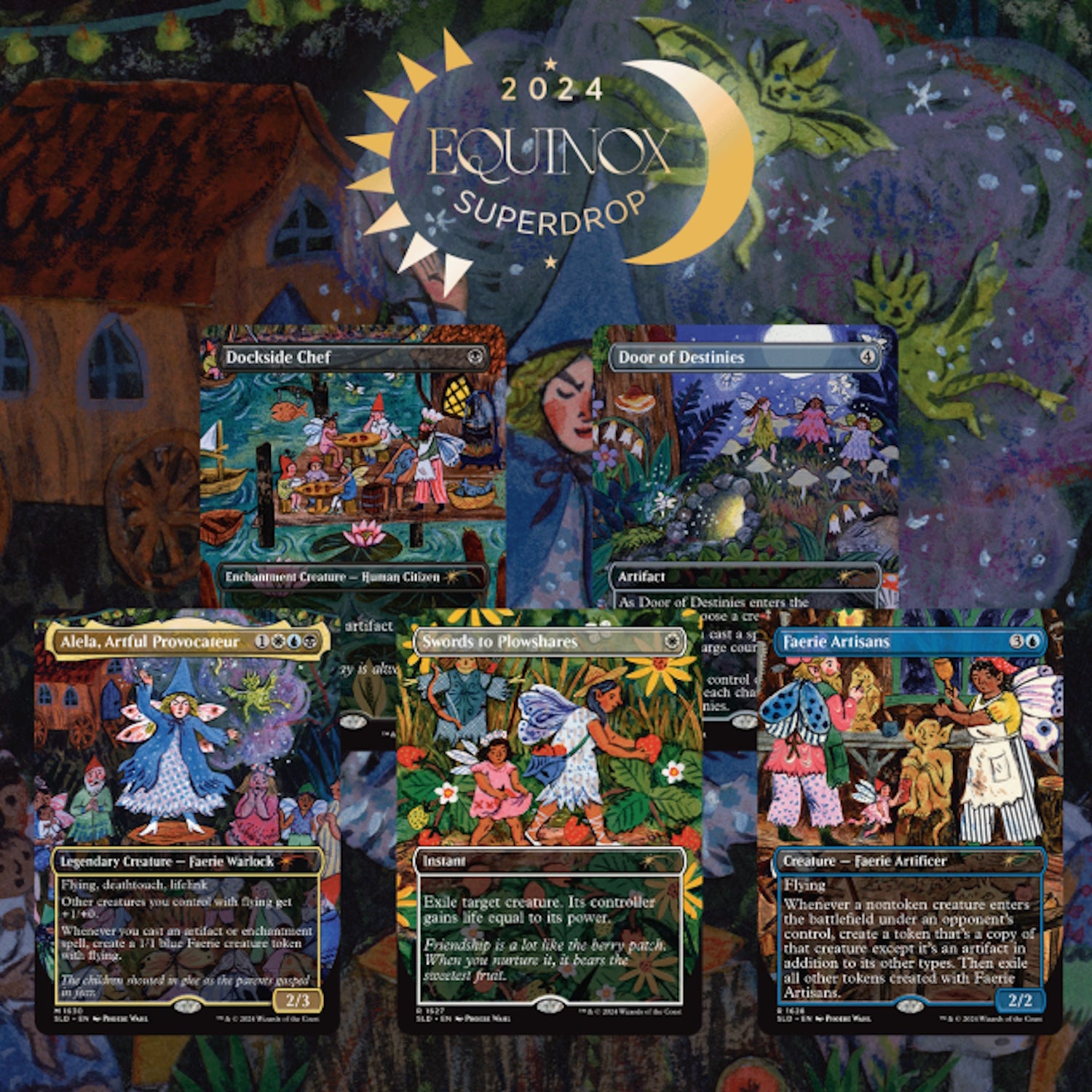 Magic: The Gathering TCG: Secret Lair Featuring: Phoebe Wahl Card Game Wizards of the Coast