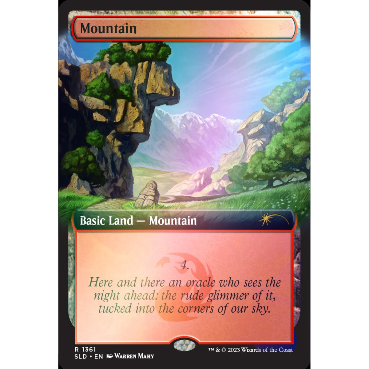 Magic: The Gathering TCG: Secret Lair Featuring the Mountain Goats - Foil Card Game Wizards of the Coast