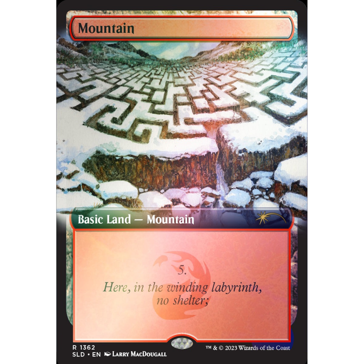 Magic: The Gathering TCG: Secret Lair Featuring the Mountain Goats - Foil Card Game Wizards of the Coast