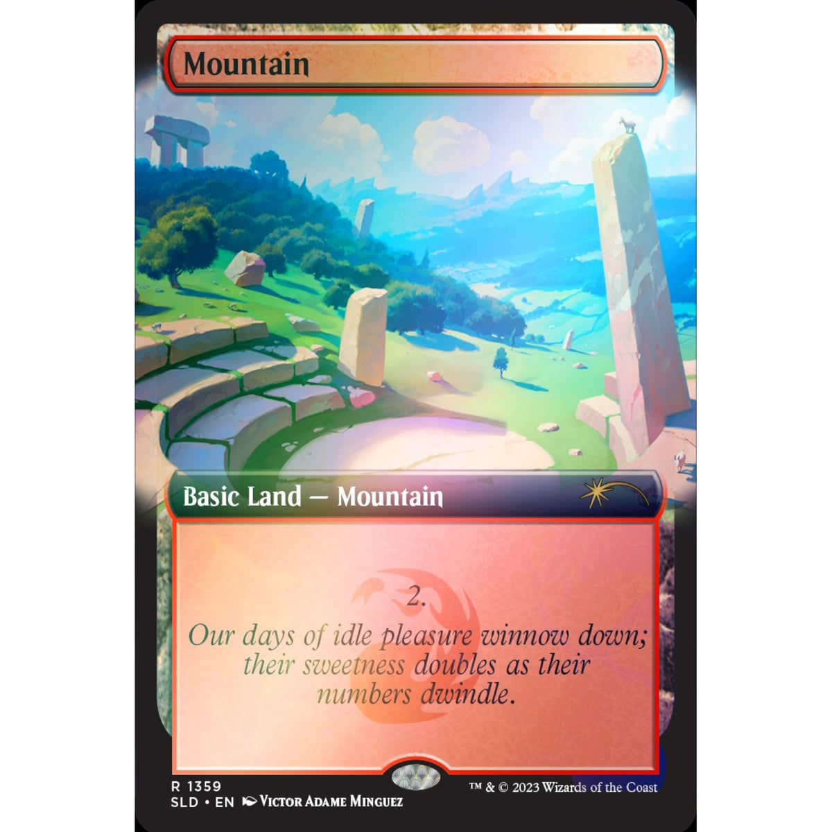 Magic: The Gathering TCG: Secret Lair Featuring the Mountain Goats - Foil Card Game Wizards of the Coast