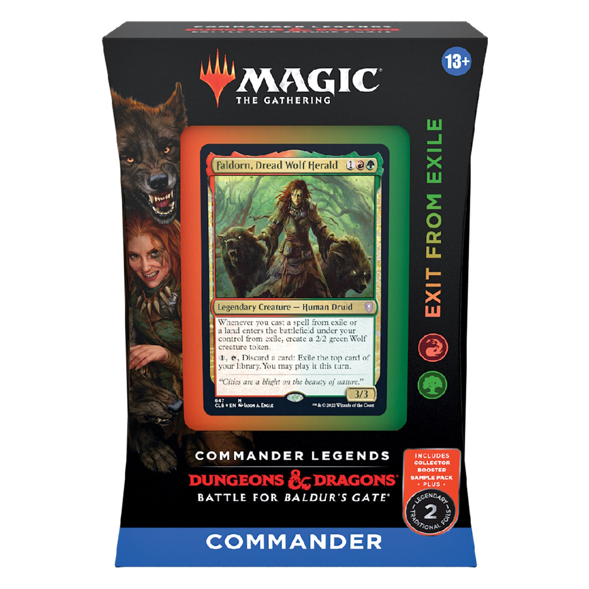 Magic: The Gathering TCG: Secret Lair Festival in a Box Barcelona 2023 - Commander Fan Bundle Card Game Wizards of the Coast