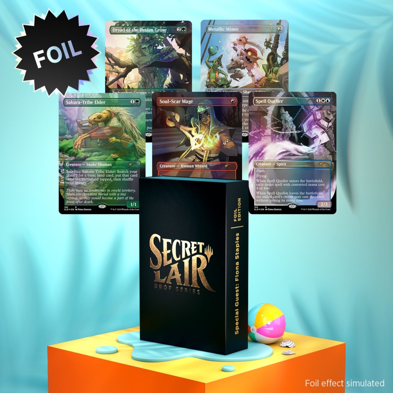 Magic: The Gathering TCG: Secret Lair Fiona Staples - Foil Card Game Wizards of the Coast